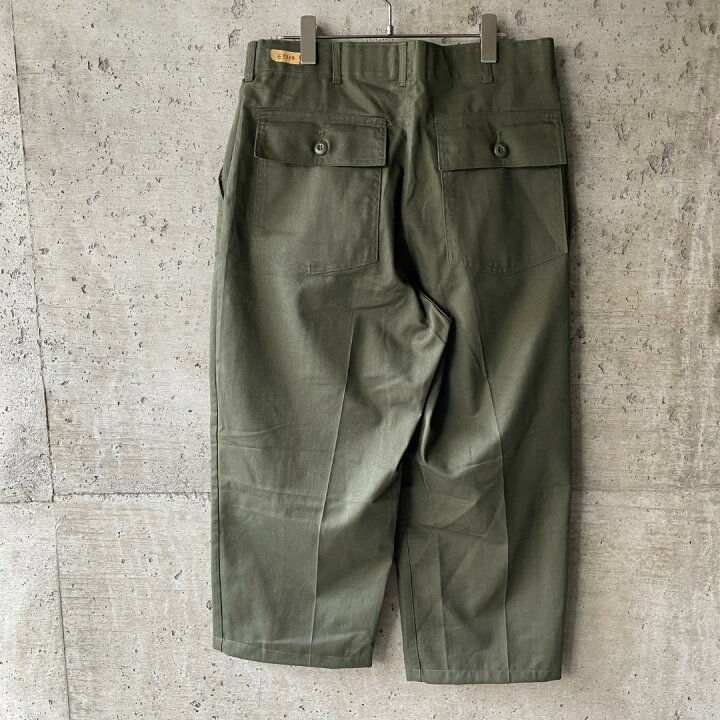 楽天市場】ET334 US ARMY 米軍 アメリカ軍 ベイカーパンツ OG507 