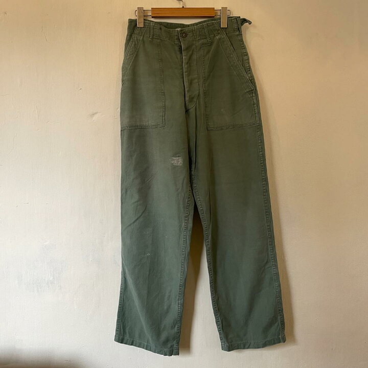 楽天市場】VA8P US ARMY 米軍 アメリカ軍 ベイカーパンツ 60s OG107 