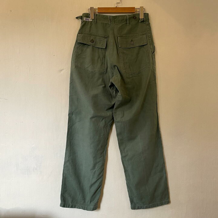 楽天市場】VA8P US ARMY 米軍 アメリカ軍 ベイカーパンツ 60s OG107 
