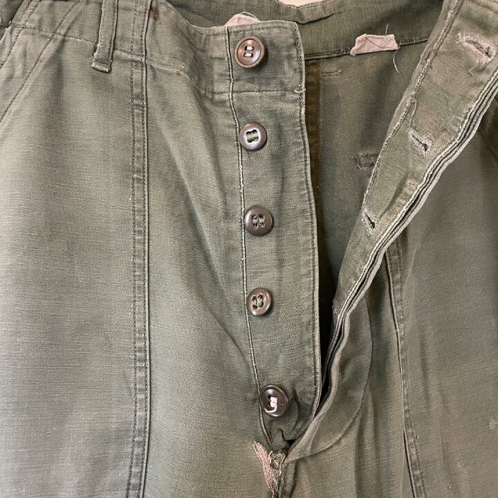 楽天市場】VA8P US ARMY 米軍 アメリカ軍 ベイカーパンツ 60s OG107 