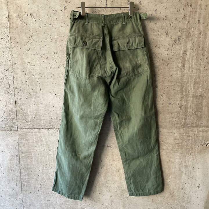 楽天市場】ET293 US ARMY 米軍 アメリカ軍 60s ベイカーパンツ OG107 