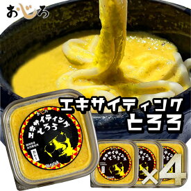 【送料無料】エキサイティングトロロ（カレー）100g4個 チョップスティック氏監修のご飯にもうどんもアテにも、暑い時も寒い時も美味しい