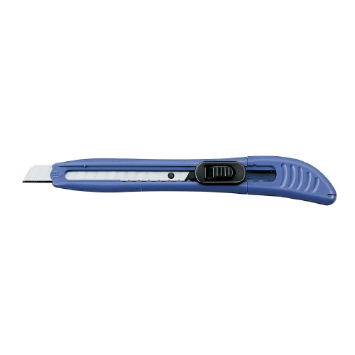 コクヨ SEAL限定商品 卸直営 カッター 標準型 青 刃幅:9mm メーカー品番:HA-7NB サイズ:全長145mm 刃の繰出し方式:ワンタッチスライド式 グリップと刃をひっくり返すと左利き用に