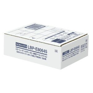 RN@OAx@A4@21ʁ@萔:500@[U[v^[p@x@䎆͂₷@[J[i:LBP-E80645@xTCY:W70xH38.1mm@Fx81%