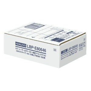 RN@OAx@A4@24ʁ@萔:500@[U[v^[p@x@䎆͂₷@[J[i:LBP-E80646@xTCY:W70xH33.9mm@Fx81%