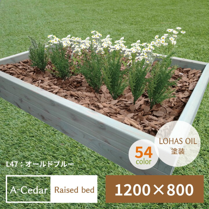 楽天市場 レイズドベッド A Cedar Raised Bed 木製 秋田杉 10 800 無塗装 ガーデニング ガーデン プランター 花壇 菜園 家庭菜園 レイズドガーデン 立ち上げ花壇 ハーブ 野菜 頑丈 杉 おしゃれ 簡単 組立式 日本製 送料無料 Diy 食育 Ok Depot
