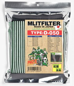 (ポストにお届け) エムリットフィルター Type:D-050 エムリット MLIT MLITFILTER エアコンフィルター