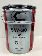 TOYOTA トヨタ キャッスル CASTLE 5W30 SP/GF-6 鉱物油 20L 08880-14103 トヨタモビリティパーツ タクテ…