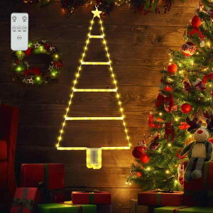 LED イルミネーションライト クリスマス 飾り オーナメント クリスマスライト クリスマスツリー ライト 飾り ライト 電飾 電池式 リモコン遠隔制御 タイマー 8点灯モード ストリングライト