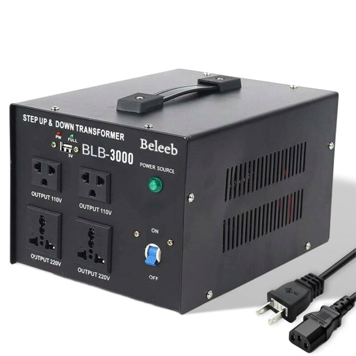 楽天市場】変圧器 トランス ac 100v/110v to 220v-240v 230v/220v to 