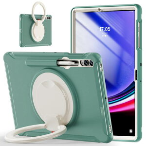 360�x��] �X�^���h Galaxy Tab S9 FE 10.9�C���` �P�[�X Tab S9 11�C���` �J�o�[ �Ռ��z�� ��� ������t�� �n���h���t Android �^�u���b�g �M�����N�V�[ Tab S8 11 / S7 11&quot