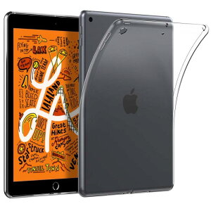 For iPad mini5 �P�[�X Gosento �N���X�^�� �N���A ���� iPad mini 5 2019 TPU�f�� iPad mini 2019 �ی�J�o�[ (�N���A)