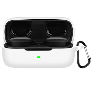 ANYOI �Ή� EarFun Air Pro 4 �P�[�X ���ɔ� �t��V���R���f�� LED�� �ϏՌ� �h�� �h�o �y�ʃf�U�C�� ���C�����X�[�d�Ή� ���h�~ �����h�~ �V���v���X���� �J���r�i�t��(�u���b�N)