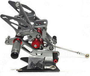 【SUKIRACING】HAYABUSA GSX−1300Rバイク用バックステップ 調整式 CNCリアセット 適合車種 隼GSX 1300R 1999-2007 2008-2017年式