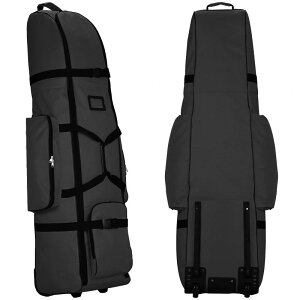 Iptienda ゴルフバッグカバー キャスター付き 9.5型まで対応 900D ゴルフ用トラベルカバー ゴルフ航空バッグ