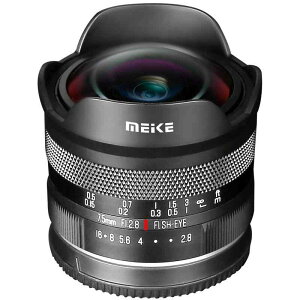 Meike 7.5mm f2.8 ���L�p�}�j���A���t�H�[�J�X �Ίp���჌���Y Panasonic Lumix M43 MFT�}�E���g �f�W�^���~���[���X�J���� GH3 GH4 GH5 GH6 GH7�p
