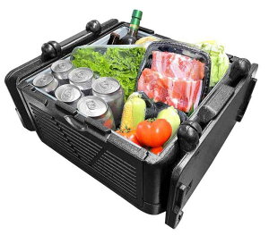 RAMASU(ラマス) 折りたためるクーラーボックス25L 防水バッグ収納バッグ付属 折畳式 折りたたみ 大容量 25L 軽量 コンパクト アウトドア レジャー キャンプ バーベキュー 保冷 保温 収納ボ