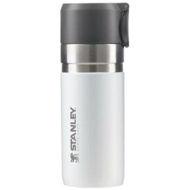 STANLEY(スタンレー) ゴーシリーズ 真空スリムボトル 0.37L ホワイト 水筒 保温 保冷 ステンレスボトル ウォーターボトル アウトドア 保証 10124-009 (日本正規品)