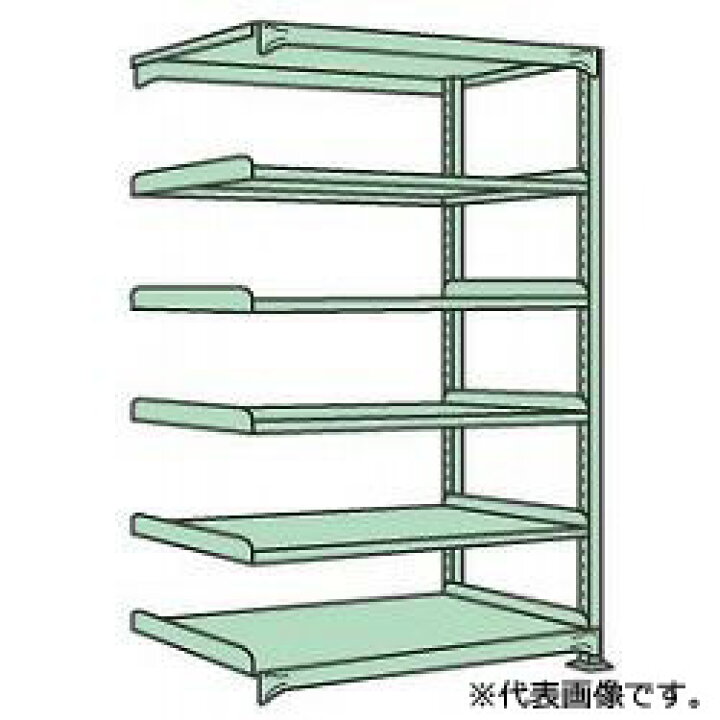 楽天市場】【連結型】スチール棚 中量ラック 250kg/段タイプ 高さ2100 