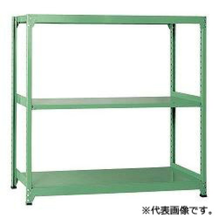 楽天市場】スチール棚 中量棚 単体型 300kg/段タイプ 高さ1500×間口 