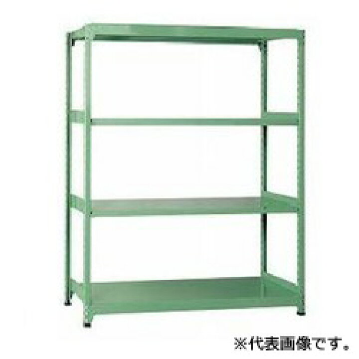 楽天市場】スチール棚 中量ラック 単体型 250kg/段タイプ 高さ2100 