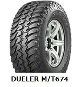 185/85R16 105/103L DUELER M/T 674 uaXg f[[ MT 674 2{ȏ㑗 -Vi-