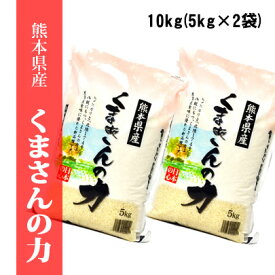 令和5年産米　熊本県産くまさんの力　白米10kg(5kg×2袋)　【送料無料】【おいしいお米】熊本県産【くまさんの力】白米10kg【送料無料】/お米/米/熊本県産【米 10kg 送料無料】【お米 10kg 送料無料】ギフト　九州産　米