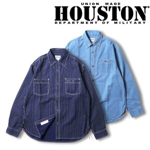 HOUSTON / �q���[�X�g��41259 INDIGO WABASH WORK SHIRT / �C���f�B�S�E�H�o�b�V�����[�N�V���c �C���f�B�S �A���J�W �u���[�` �J�W���A���V���c �W�[���Y�����Y �����Y�W���P�b�g