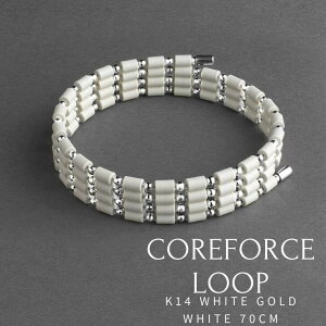 �R�A�t�H�[�X���[�vK18 WHITE GOLD BLACK WHITE 70cm 50cm �X�e�����X�u���X���b�g�l�b�N���X�X�|�[�c�A