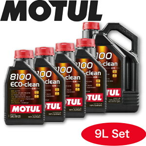 MOTUL8100 ECO-CLEAN 0W-20 5L 1L 9LZbg KiԃGWIC S A