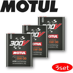 MOTUL300V POWER 5W-30 2L 3{Zbg KiԃGWIC S [ T[Lbg htg [VOIC GXex[X