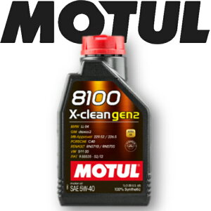MOTUL8100 X-CLEAN GEN2 5W-40 1L Ki ԃGWIC S A sXg GW K\fB[[p