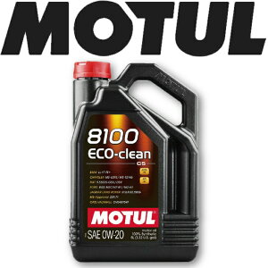 MOTUL8100 ECO-CLEAN 0W-20 5L KiԃGWIC S A