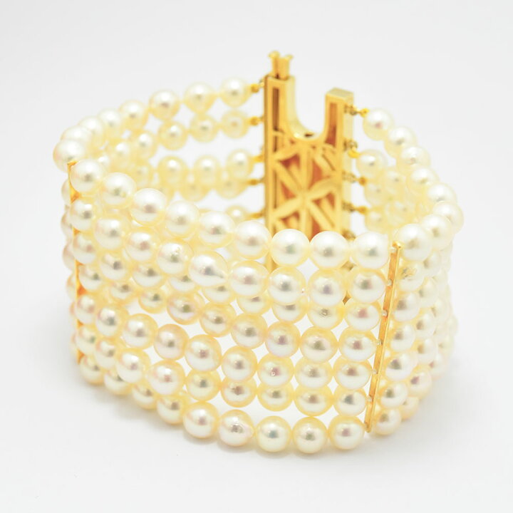 楽天市場】ミキモト ブレスレット MIKIMOTO あこや真珠 約6.2~7.0mm  