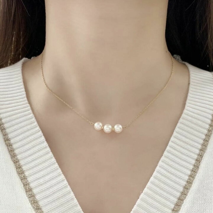 楽天市場】タサキ ネックレス TASAKI 田崎 あこや真珠 6.8mm K18 750 
