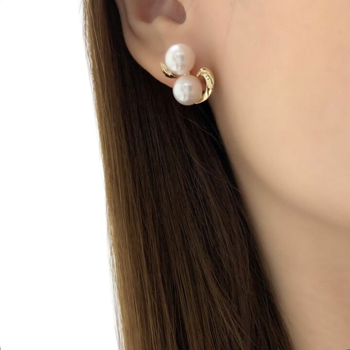 楽天市場】ミキモト ピアス MIKIMOTO あこや真珠 7.7mm アコヤ パール 