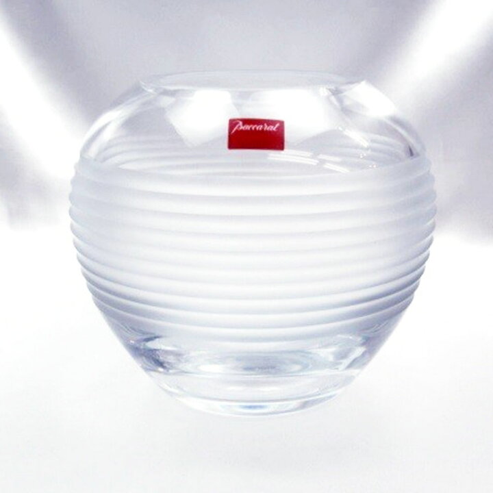 楽天市場】バカラ クリスタル 花瓶 Baccarat ボール 丸 フラワーベース  