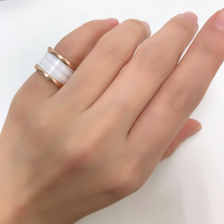 楽天市場】ブルガリ リング ビーゼロワン BVLGARI 指輪 B.zero1 