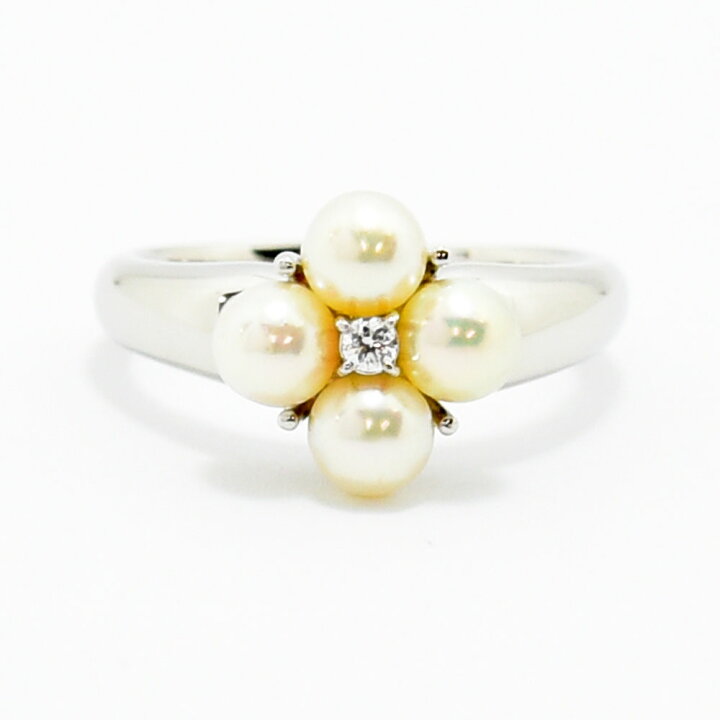 楽天市場】ミキモト リング ペルリータ MIKIMOTO 指輪 真珠 4.6mm  