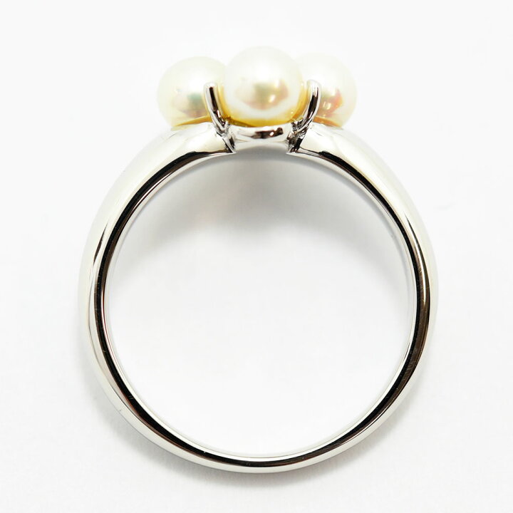 楽天市場】ミキモト リング ペルリータ MIKIMOTO 指輪 真珠 4.6mm 