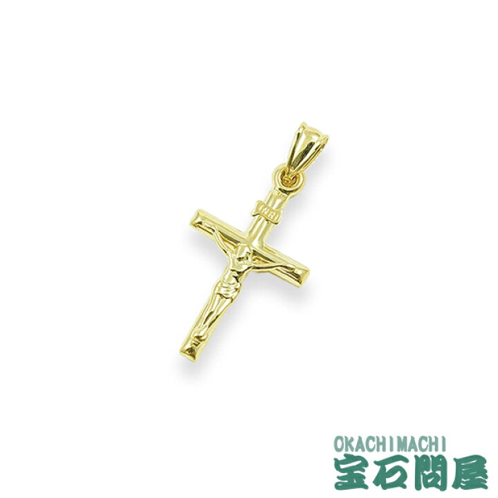 楽天市場】K18 キリスト INRI Sサイズ 丸棒タイプ イエローゴールド  