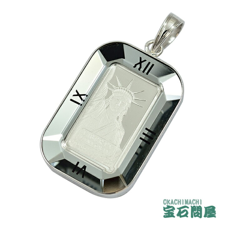楽天市場】プラチナ インゴット 1g ペンダントトップ リバティ 自由の 