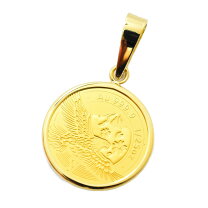 楽天市場】金 コイン ペンダント イーグル（ジュエリー・アクセサリー 