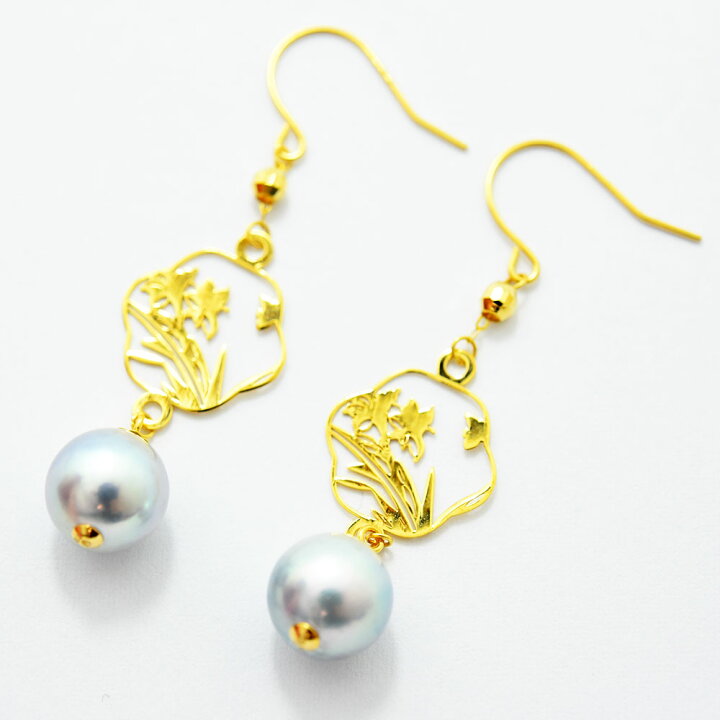 楽天市場】恵パール ピアス MEGUMI PEARL あこや真珠 7.5～8.0mm 