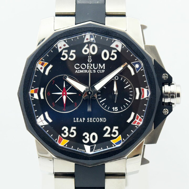 楽天市場】コルム 中古 メンズ CORUM アドミラルズカップ リープ 
