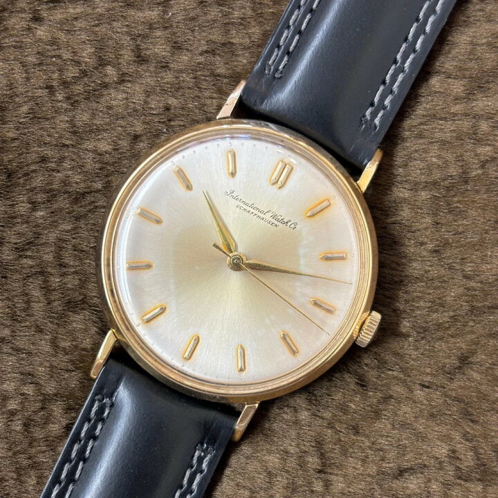 楽天市場】IWC 腕時計 メンズ ラウンド Cal.C89 1956年代製 手巻き K18 