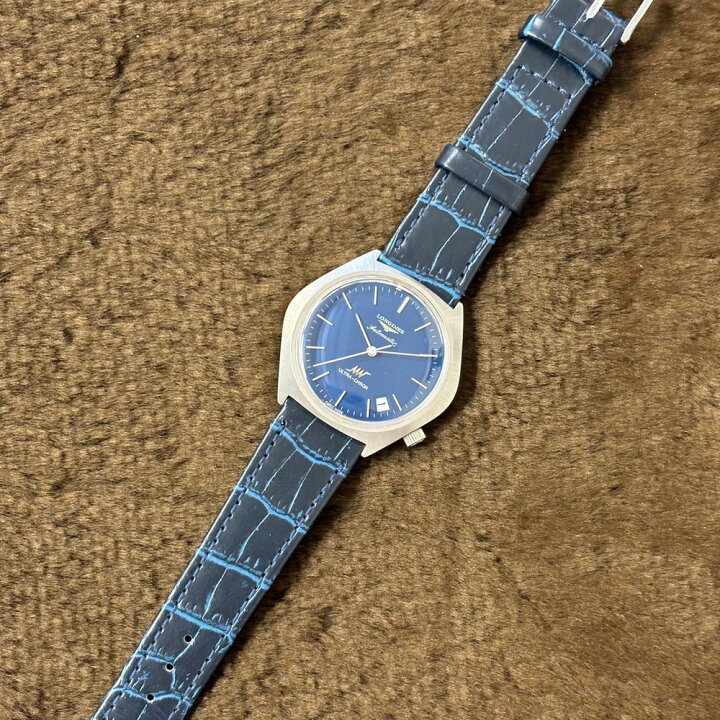 楽天市場】LONGINES ロンジン 腕時計 メンズ ウルトラクロン デイト 青  