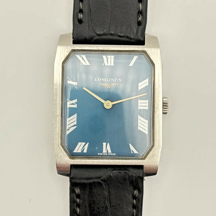 楽天市場】LONGINES ロンジン 腕時計 メンズ レクタンギュラー 手巻き 