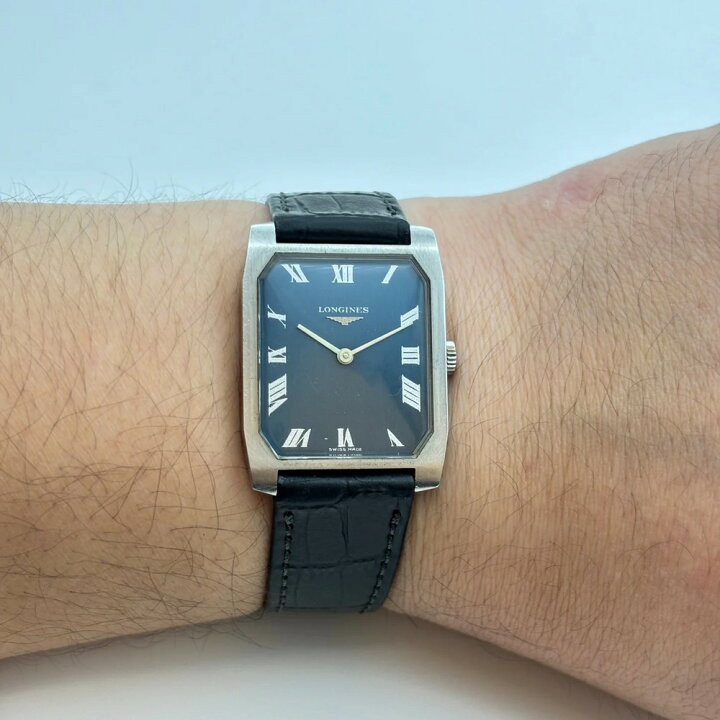 楽天市場】LONGINES ロンジン 腕時計 メンズ レクタンギュラー 手巻き 