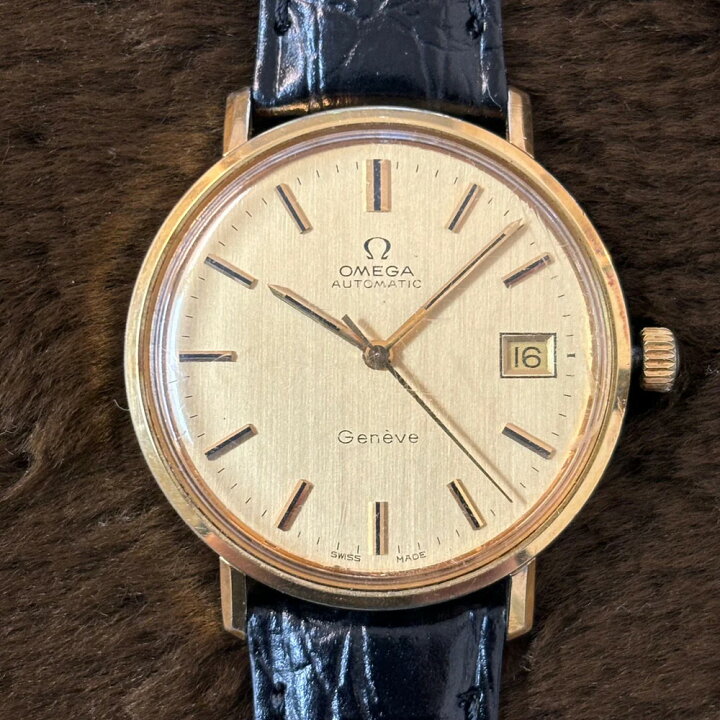 楽天市場】OMEGA オメガ 腕時計 メンズ ジュネーブ 自動巻き ラウンド 